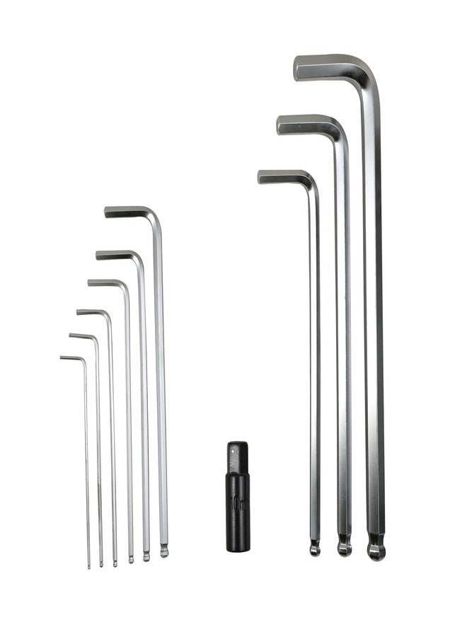 MAF PRO Heavy Duty MHK11091 10PC Extra Long Hex Key Wrench Set 1.5-12mm Metric Sizes L-Key Set 10 Pieces - Image 4